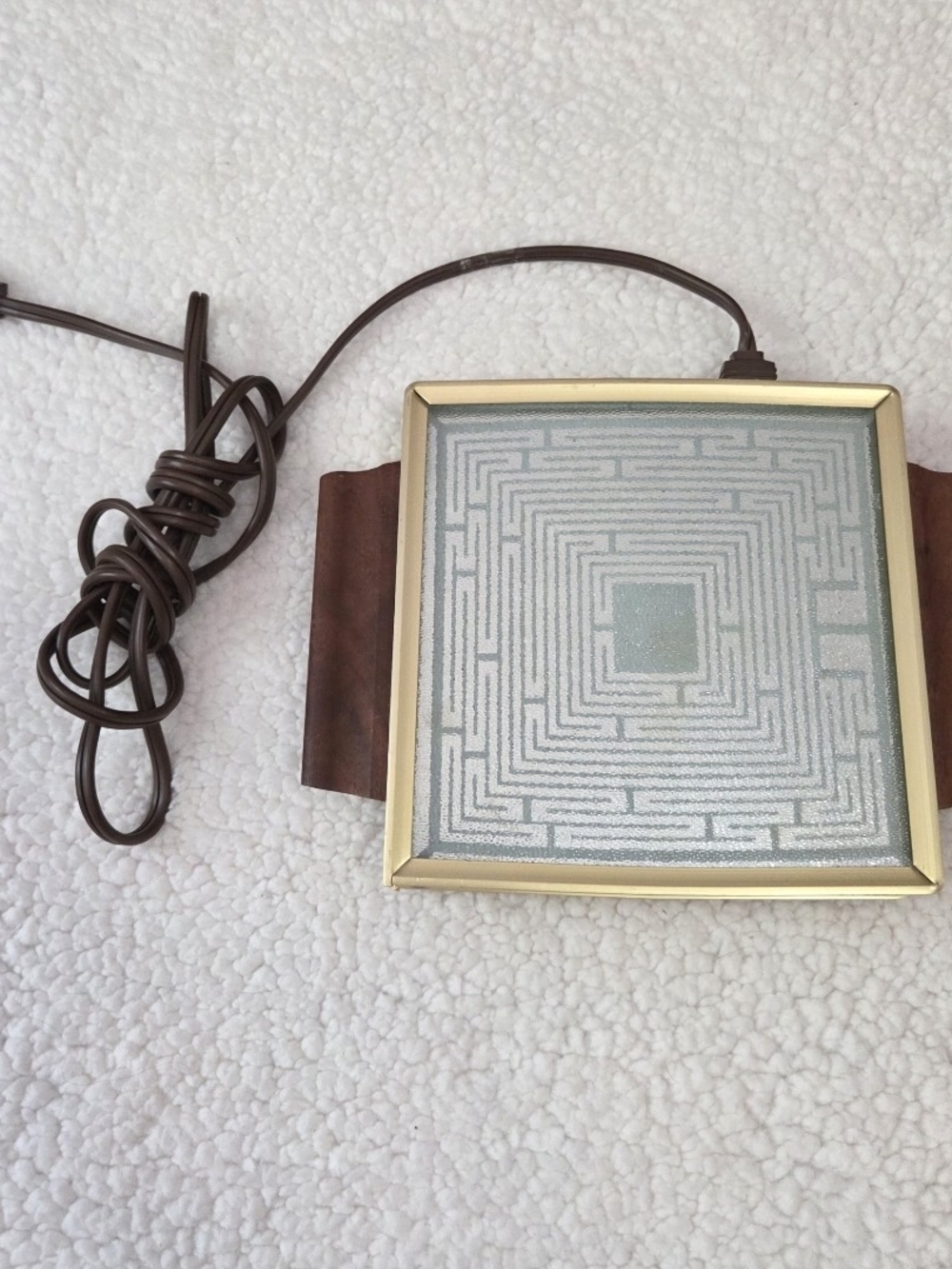 Salton Hotray Vintage Electric Food Warmer Hot Plate 6in H-100 MCM